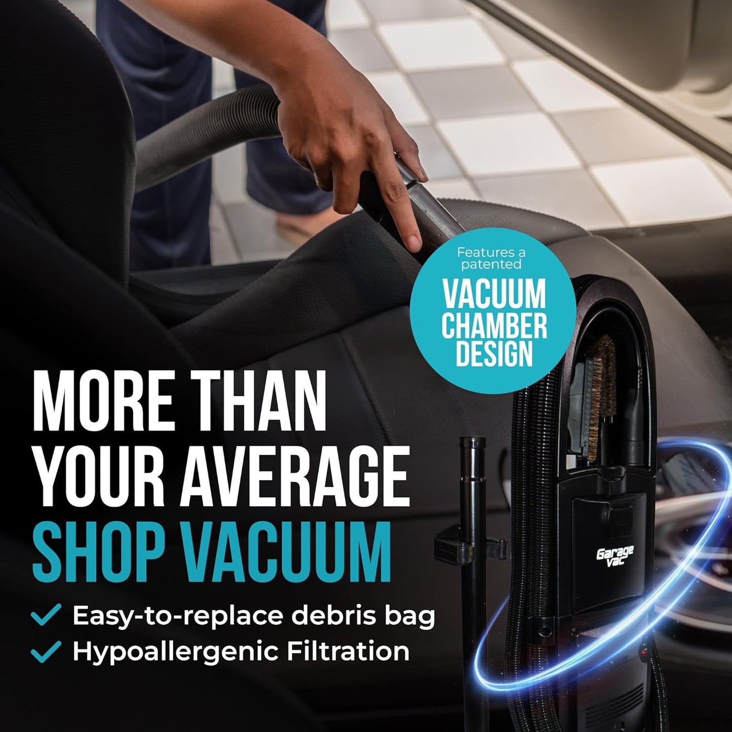 Wall Mounted Garage Vaccum™