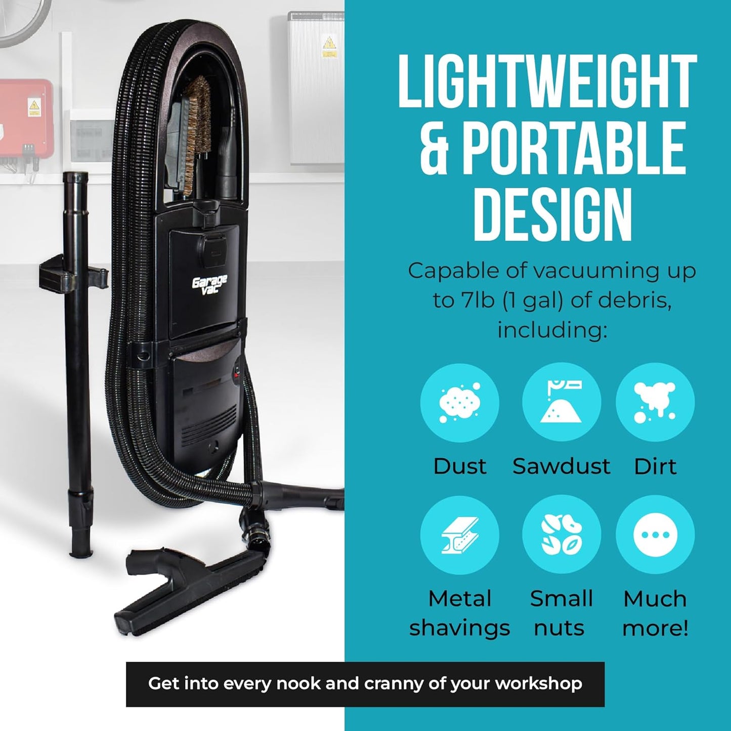Wall Mounted Garage Vaccum™
