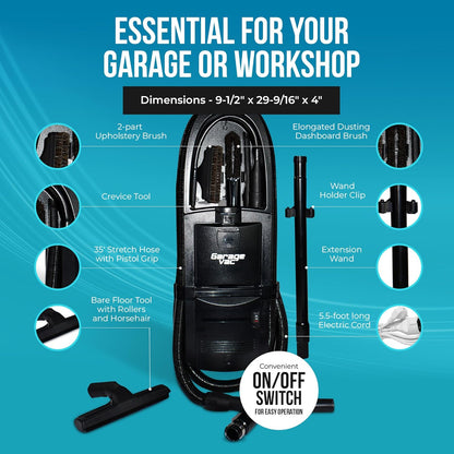 Wall Mounted Garage Vaccum™